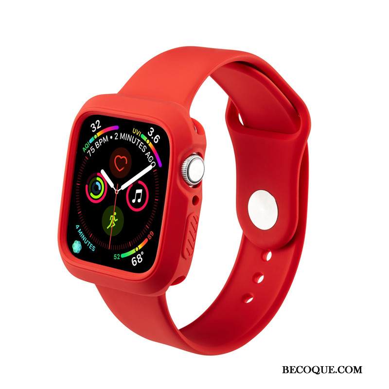 Kuori Apple Watch Series 4 Laukut Punainen Trendi, Kotelo Apple Watch Series 4 Suojaus Läpäisemätön Urheilu