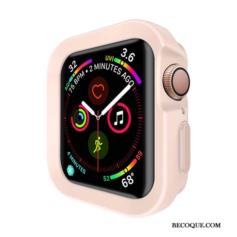 Kuori Apple Watch Series 5 Laukut Jauhe Murtumaton, Kotelo Apple Watch Series 5 Silikoni Net Red Kevyt