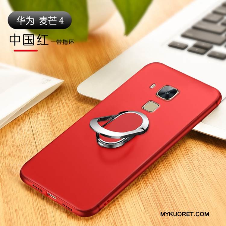 Kuori Huawei G7 Plus Silikoni Punainen Puhelimen Kuoret, Kotelo Huawei G7 Plus Pehmeä Neste