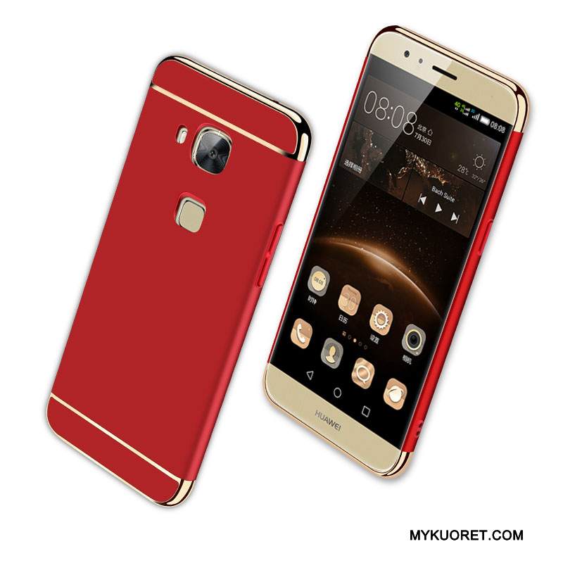 Kuori Huawei G7 Plus Suojaus Kova Punainen, Kotelo Huawei G7 Plus Puhelimen Kuoret Murtumaton