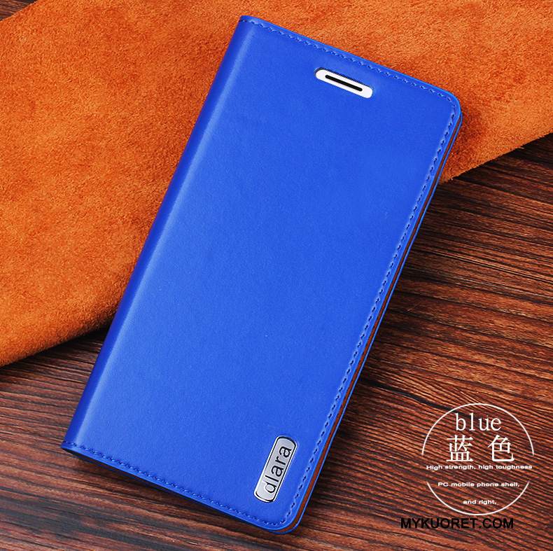 Kuori Huawei G9 Lite Nahka Sininen Nuoret, Kotelo Huawei G9 Lite Puhelimen Kuoret