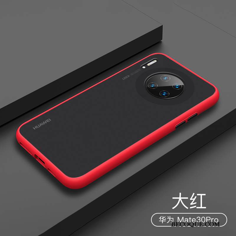 Kuori Huawei Mate 30 Pro Laukut Ohut Ultra, Kotelo Huawei Mate 30 Pro Luova Punainen Net Red