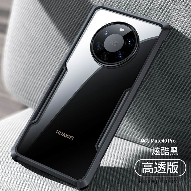 Kuori Huawei Mate 40 Pro+ Silikoni Puhelimen Kuoret Musta, Kotelo Huawei Mate 40 Pro+ Laukut Murtumaton Suupaltti