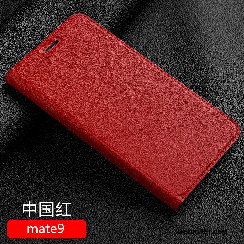 Kuori Huawei Mate 9 Suojaus Murtumaton Puhelimen Kuoret, Kotelo Huawei Mate 9 Laukut Punainen