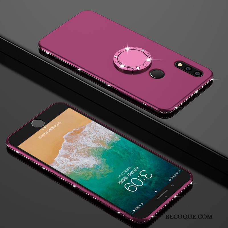 Kuori Huawei P Smart+ Ylellisyys Murtumaton Uusi, Kotelo Huawei P Smart+ Silikoni Puhelimen Kuoret Violetti