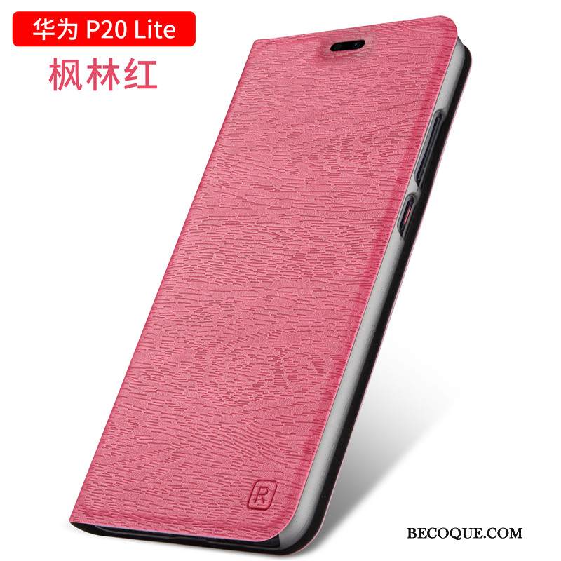 Kuori Huawei P20 Lite Kuoret Puhelimen Kuoret Nuoret, Kotelo Huawei P20 Lite Laukut Punainen Murtumaton