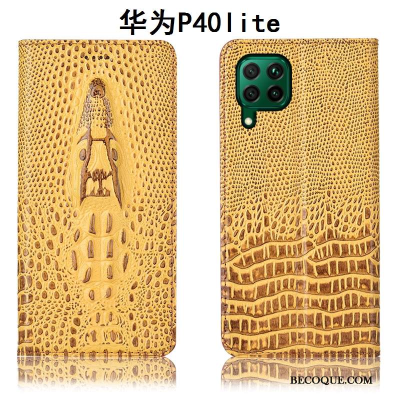 Kuori Huawei P40 Lite Kuoret Puhelimen Kuoret Keltainen, Kotelo Huawei P40 Lite Laukut