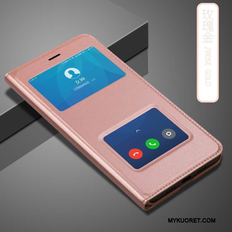 Kuori Mi Note 3 Suojaus Puhelimen Kuoret Murtumaton, Kotelo Mi Note 3 Nahka Jauhe Pieni