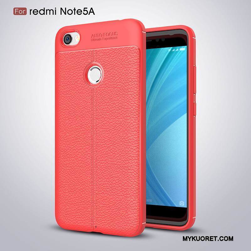 Kuori Redmi Note 5a Laukut Punainen Pieni, Kotelo Redmi Note 5a Pehmeä Neste Murtumaton Puhelimen Kuoret