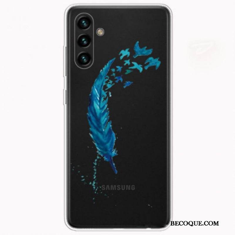 Kuori Samsung Galaxy A13 5G / A04s Kaunis Höyhen