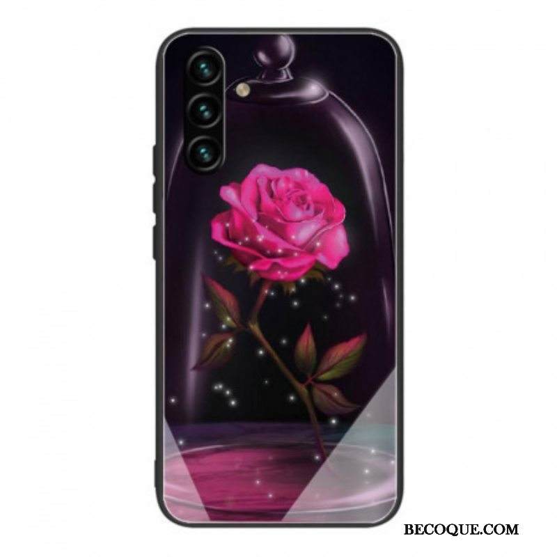 Kuori Samsung Galaxy A13 5G / A04s Magic Pink Tempered Glass