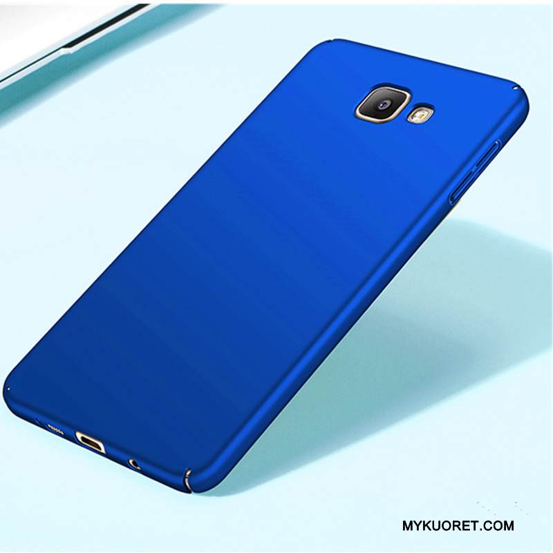 Kuori Samsung Galaxy A5 2016 Laukut Kova Puhelimen Kuoret, Kotelo Samsung Galaxy A5 2016 Suojaus Murtumaton Sininen