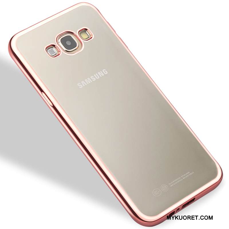 Kuori Samsung Galaxy A8 Silikoni Puhelimen Kuoret Trendi, Kotelo Samsung Galaxy A8 Pehmeä Neste Murtumaton Jauhe