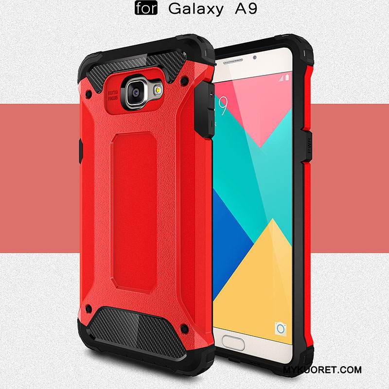 Kuori Samsung Galaxy A9 Laukut Korkea Punainen, Kotelo Samsung Galaxy A9 Silikoni Murtumaton Puhelimen Kuoret