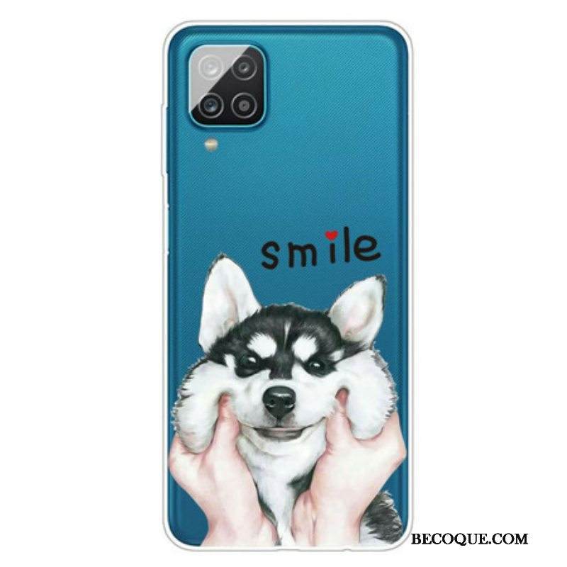 Kuori Samsung Galaxy M12 / A12 Hymyile Koira