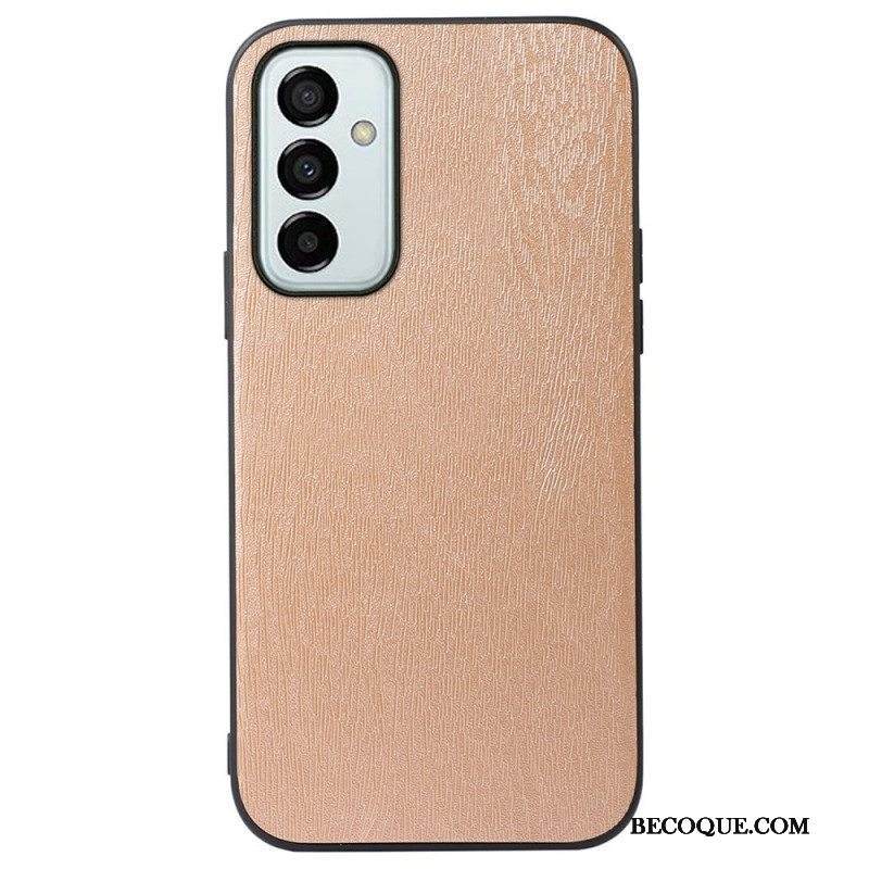Kuori Samsung Galaxy M23 5G Faux Leather Wood Effect