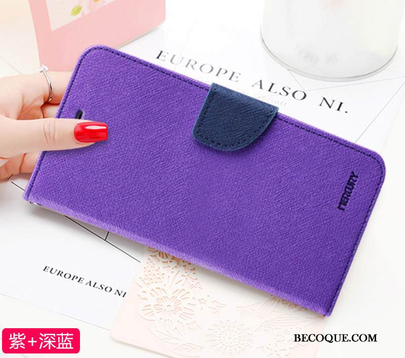 Kuori Samsung Galaxy Note 10+ Nahka Puhelimen Kuoret Violetti, Kotelo Samsung Galaxy Note 10+