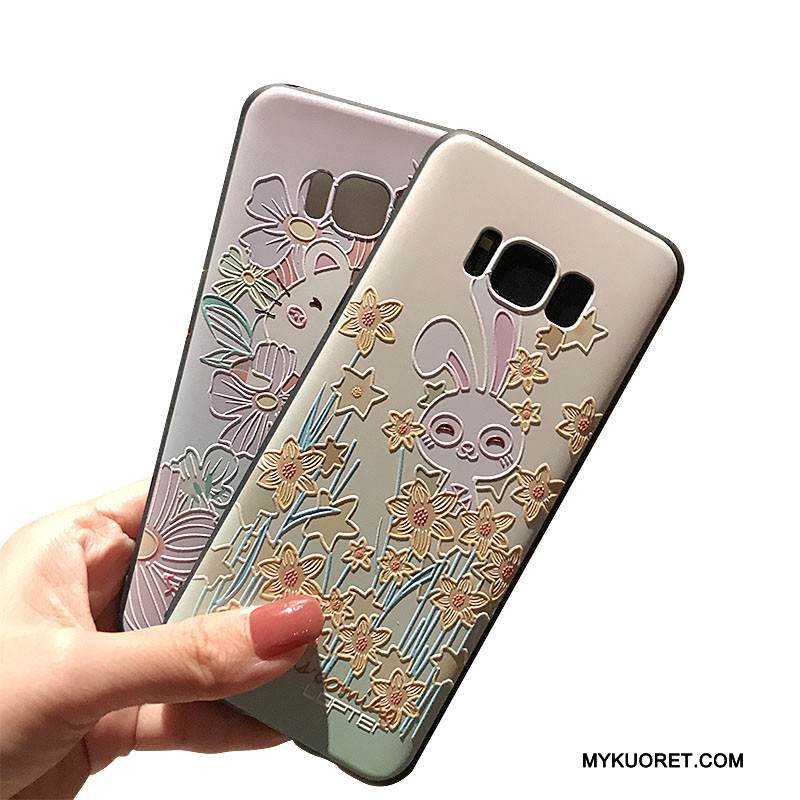 Kuori Samsung Galaxy Note 8 Monivärinen Pesty Suede Puhelimen Kuoret, Kotelo Samsung Galaxy Note 8 Kohokuviointi Musta