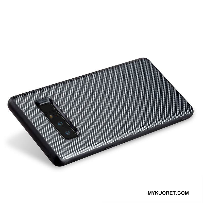 Kuori Samsung Galaxy Note 8 Nahka Liiketoiminta Murtumaton, Kotelo Samsung Galaxy Note 8 Ylellisyys Tyylikäs Kova