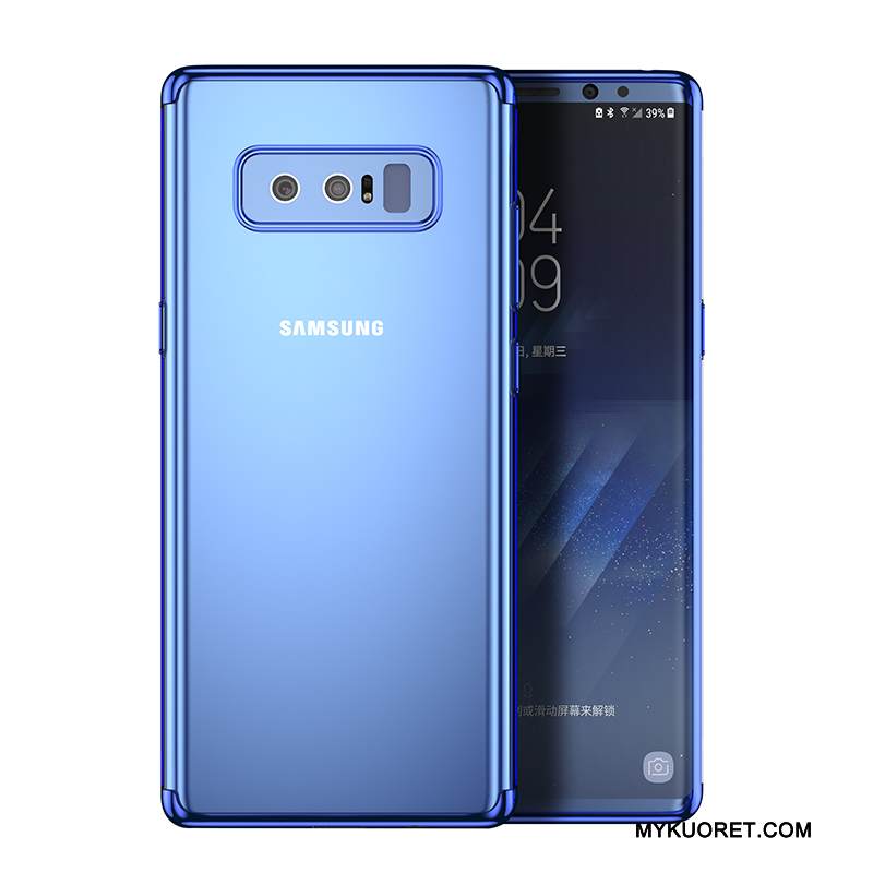 Kuori Samsung Galaxy Note 8 Pehmeä Neste Murtumaton Läpinäkyvä, Kotelo Samsung Galaxy Note 8 Laukut Pieni Puhelimen Kuoret