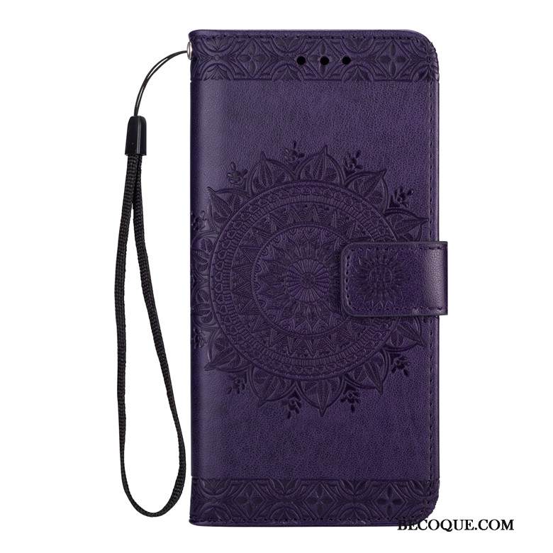 Kuori Samsung Galaxy S10e Kuoret Murtumaton Violetti, Kotelo Samsung Galaxy S10e Nahka Puhelimen Kuoret