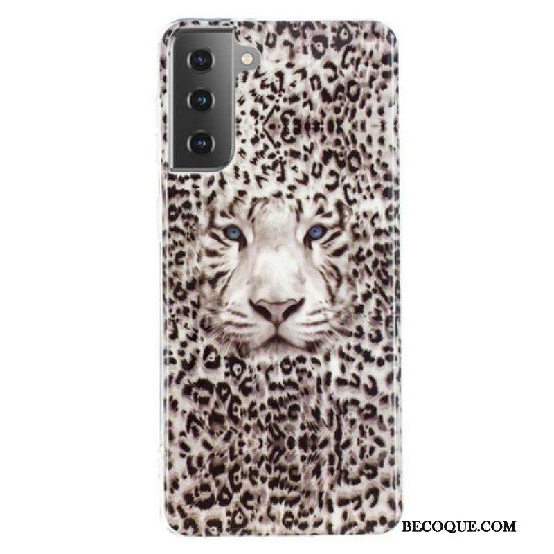 Kuori Samsung Galaxy S21 5G Leopardi Loisteputki