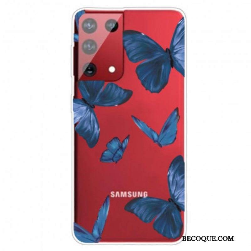 Kuori Samsung Galaxy S21 Ultra 5G Villit Perhoset