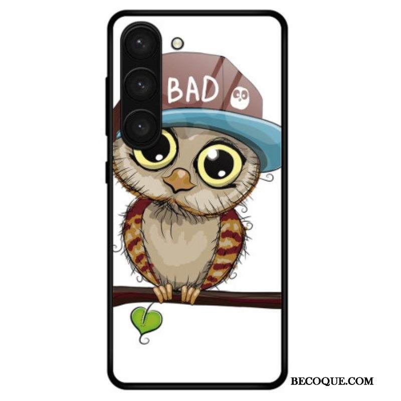 Kuori Samsung Galaxy S23 Plus 5G Bad Owl Karkaistu Lasi