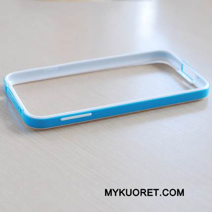 Kuori Samsung Galaxy S5 Kehys Ohut, Kotelo Samsung Galaxy S5 Sininen Murtumaton