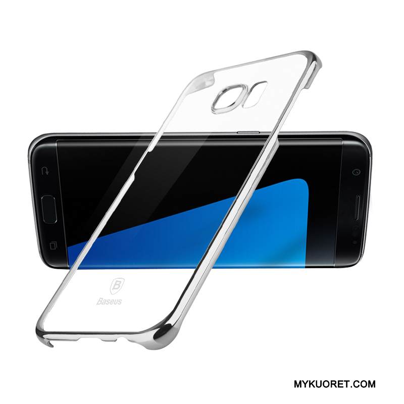 Kuori Samsung Galaxy S7 Edge Suojaus Lisävarusteet Murtumaton, Kotelo Samsung Galaxy S7 Edge Valkoinen Puhelimen Kuoret