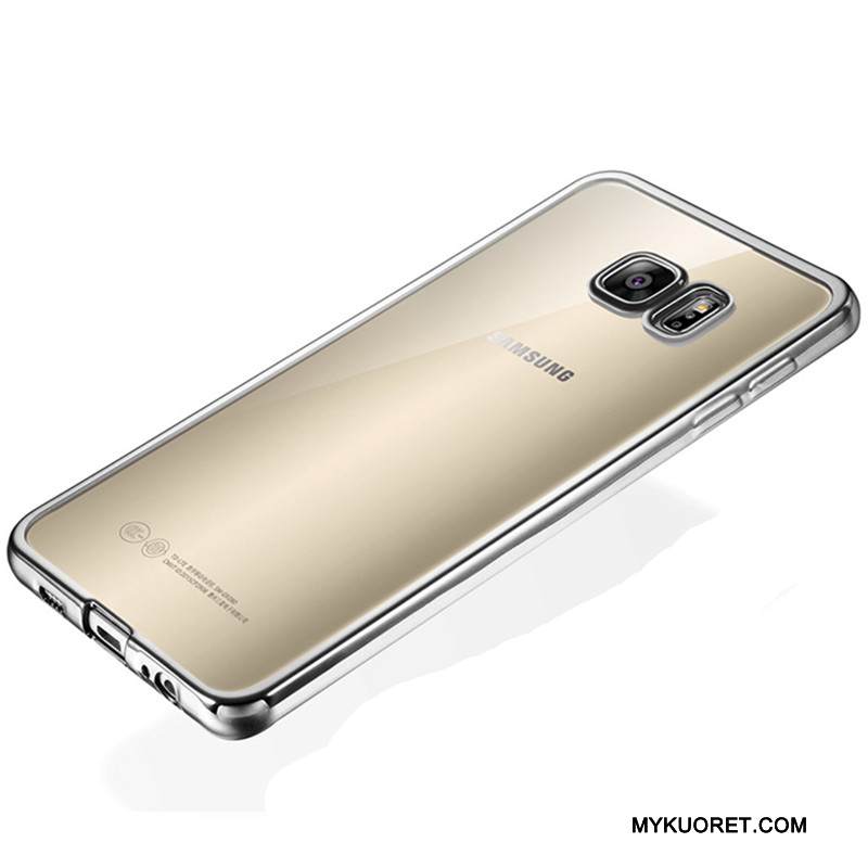 Kuori Samsung Galaxy S7 Pehmeä Neste Läpinäkyvä Hopea, Kotelo Samsung Galaxy S7 Silikoni Puhelimen Kuoret
