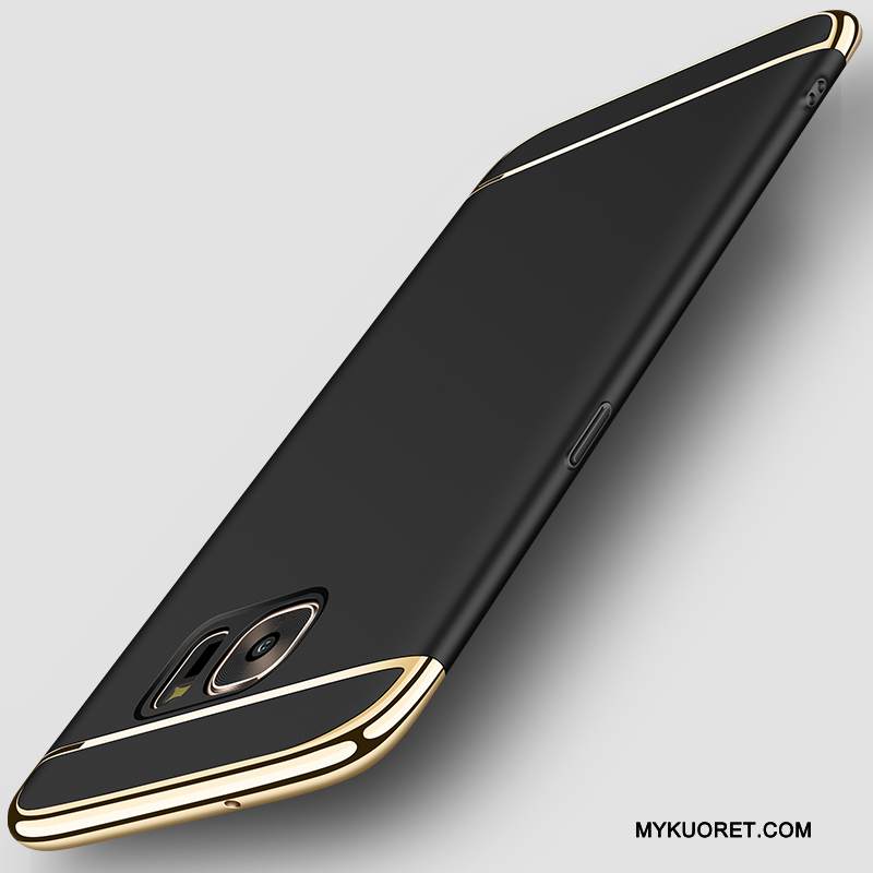 Kuori Samsung Galaxy S7 Suojaus Puhelimen Kuoret Musta, Kotelo Samsung Galaxy S7 Murtumaton