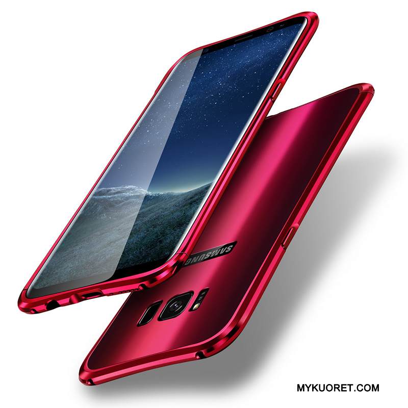 Kuori Samsung Galaxy S8+ Laukut Murtumaton Viini Punainen, Kotelo Samsung Galaxy S8+ Luova Trendi Persoonallisuus