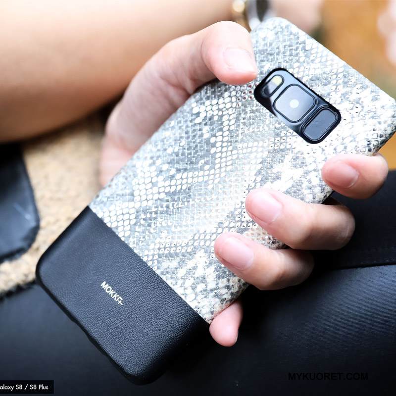 Kuori Samsung Galaxy S8+ Luova Murtumaton Tide-brändi, Kotelo Samsung Galaxy S8+ Ylellisyys Puhelimen Kuoret Harmaa