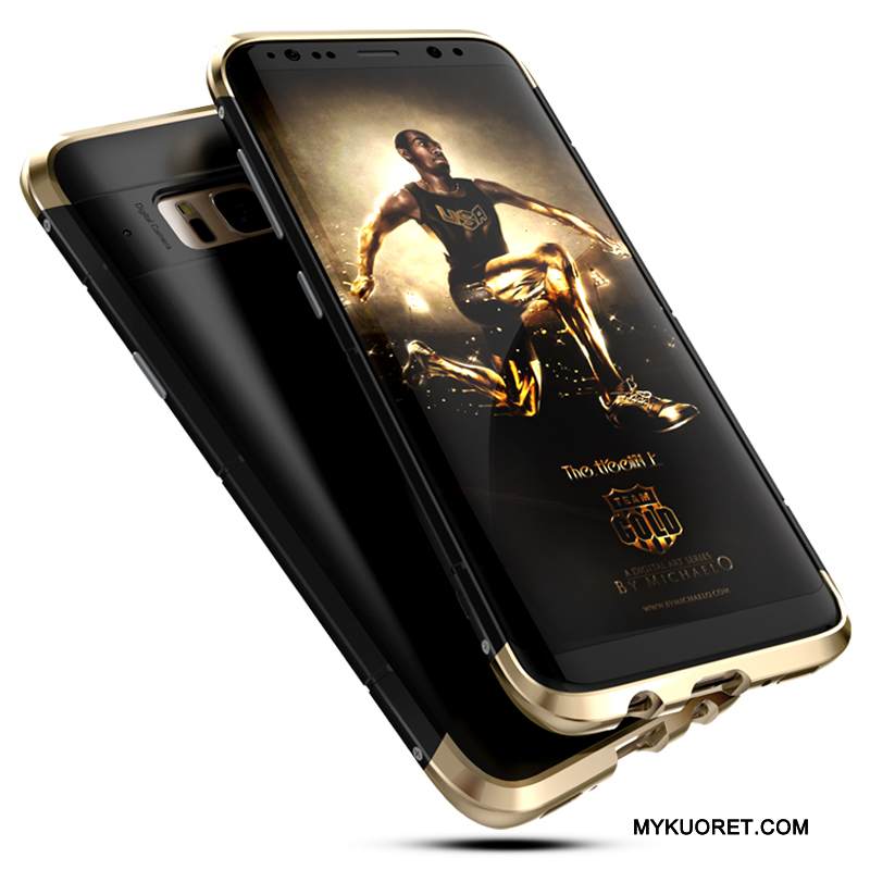 Kuori Samsung Galaxy S8 Metalli Ohut Ultra, Kotelo Samsung Galaxy S8 Luova Tide-brändi Musta