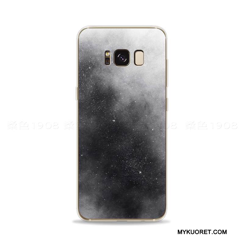 Kuori Samsung Galaxy S8 Pehmeä Neste Tähtitaivas Puhelimen Kuoret, Kotelo Samsung Galaxy S8 Luova Musta Persoonallisuus