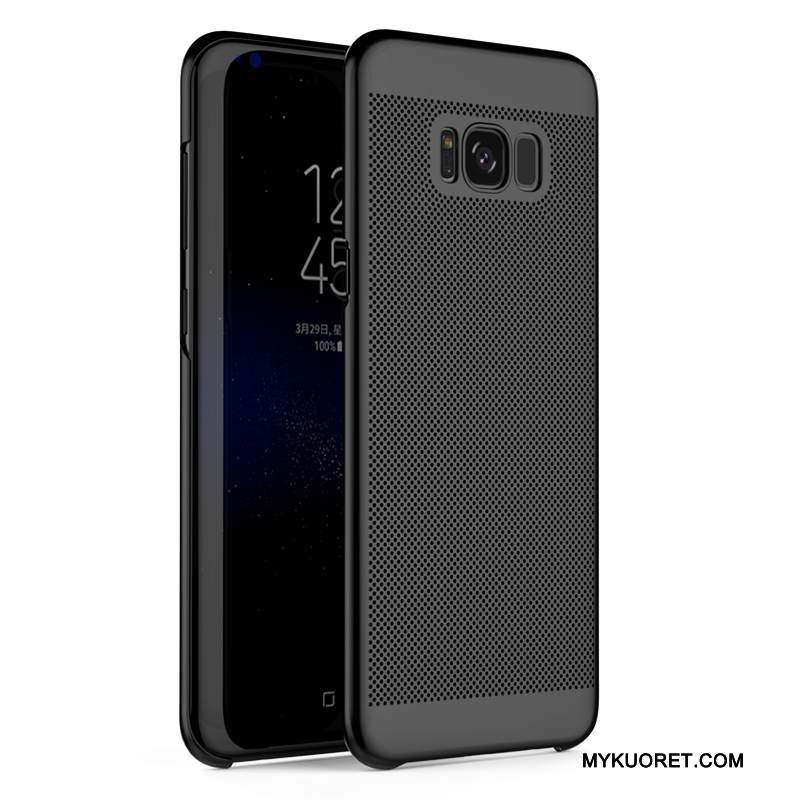 Kuori Samsung Galaxy S8+ Silikoni Ultra Musta, Kotelo Samsung Galaxy S8+ Suojaus Murtumaton Puhelimen Kuoret