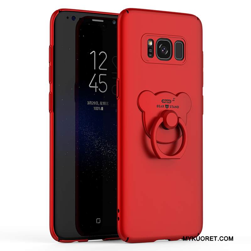 Kuori Samsung Galaxy S8+ Suojaus Murtumaton Punainen, Kotelo Samsung Galaxy S8+ Niitti Puhelimen Kuoret