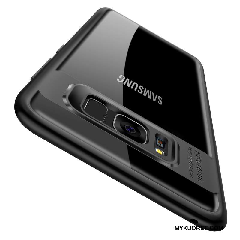 Kuori Samsung Galaxy S8 Suojaus Puhelimen Kuoret Persoonallisuus, Kotelo Samsung Galaxy S8 Luova Läpinäkyvä Musta
