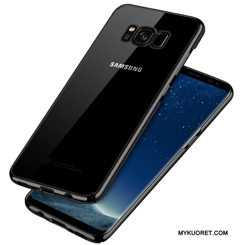 Kuori Samsung Galaxy S8+ Ylellisyys Puhelimen Kuoret Musta, Kotelo Samsung Galaxy S8+ Laukut Murtumaton Läpinäkyvä