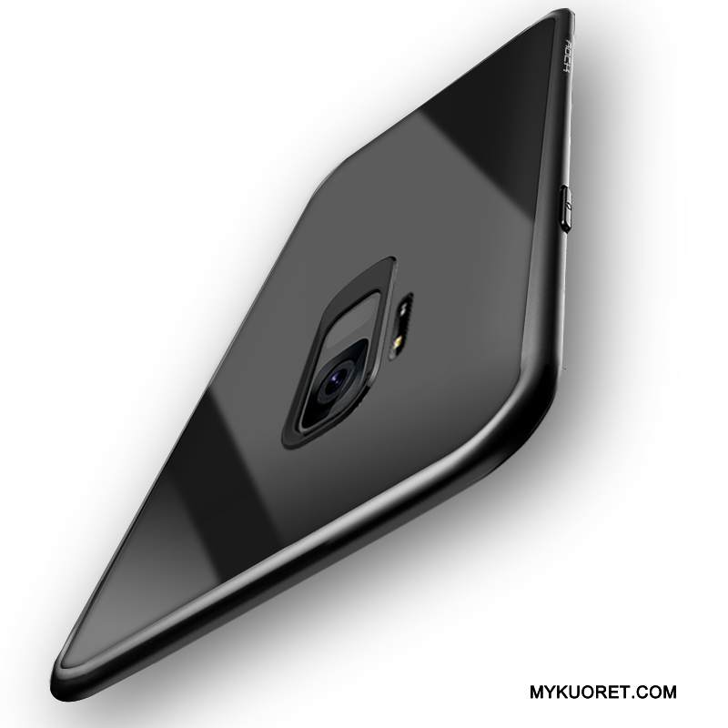 Kuori Samsung Galaxy S9 Laukut Läpinäkyvä Ultra, Kotelo Samsung Galaxy S9 Suojaus Musta Murtumaton