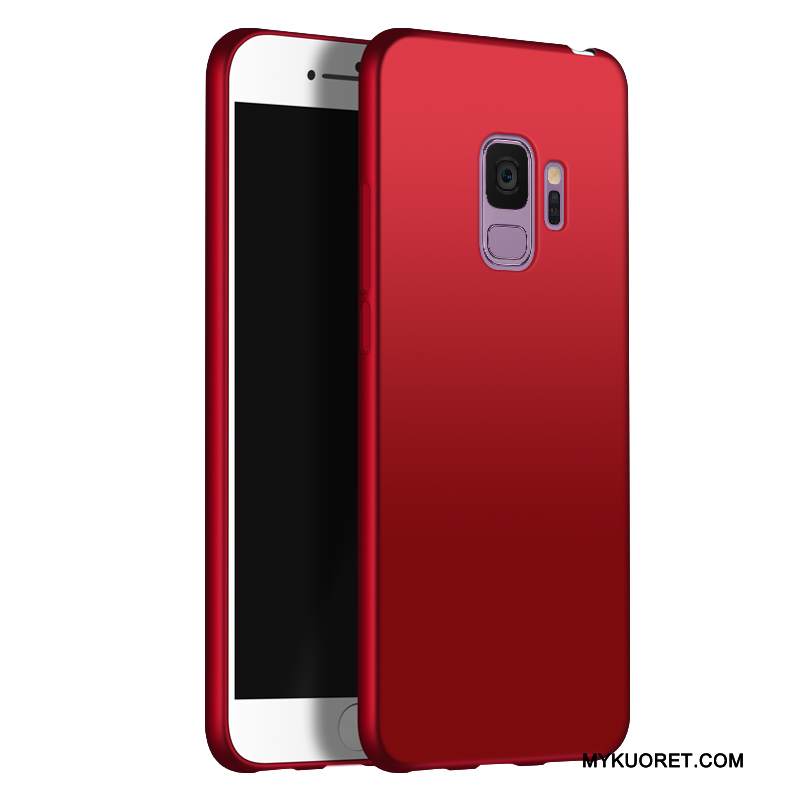 Kuori Samsung Galaxy S9 Laukut Punainen Puhelimen Kuoret, Kotelo Samsung Galaxy S9 Pehmeä Neste Murtumaton Ohut