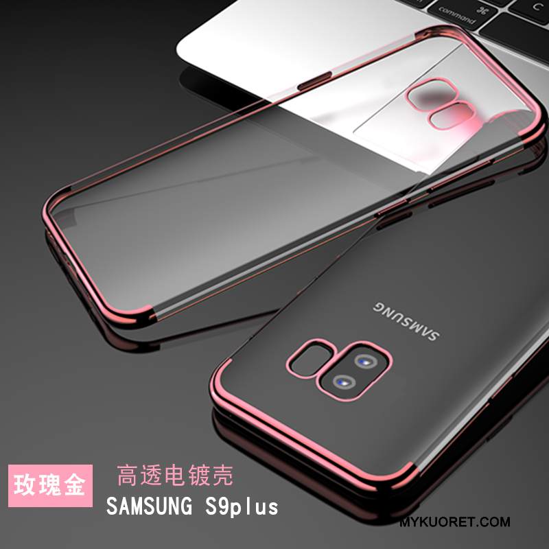 Kuori Samsung Galaxy S9+ Silikoni Tide-brändi Murtumaton, Kotelo Samsung Galaxy S9+ Laukut Persoonallisuus Ultra
