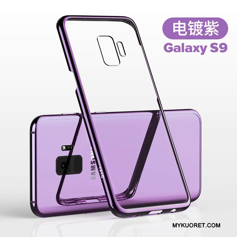 Kuori Samsung Galaxy S9 Suojaus Ohut Ultra, Kotelo Samsung Galaxy S9 Laukut Puhelimen Kuoret Violetti