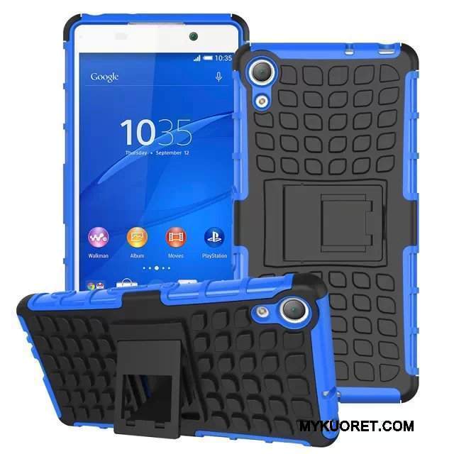 Kuori Sony Xperia Z5 Tuki Sininen Murtumaton, Kotelo Sony Xperia Z5 Suojaus