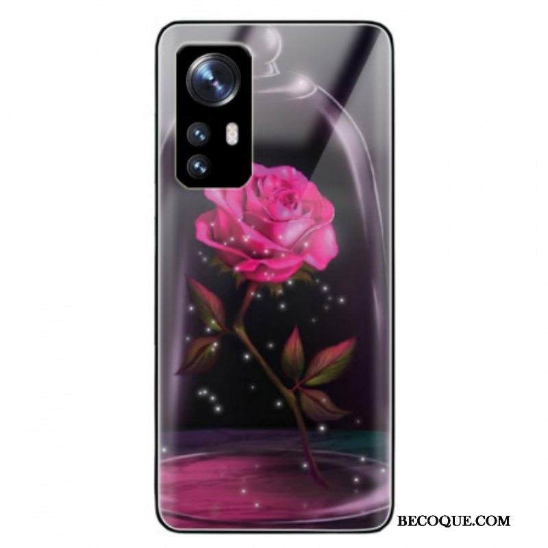 Kuori Xiaomi 12 / 12X Magic Pink Tempered Glass