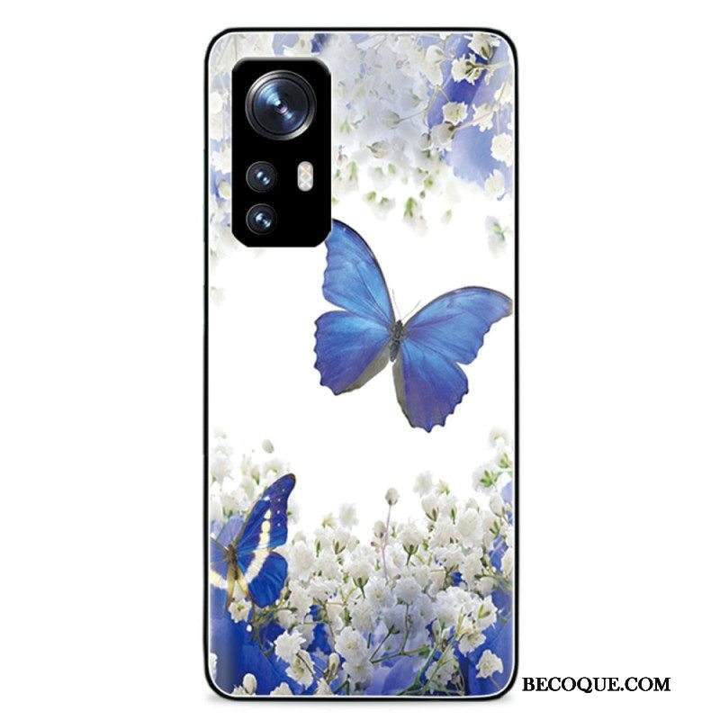 Kuori Xiaomi 12 Pro Royal Butterflies Karkaistu Lasi