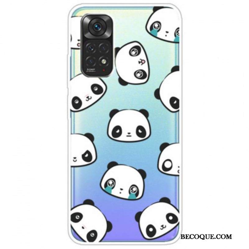 Kuori Xiaomi Redmi Note 11 / 11S Sentimentaaliset Pandat