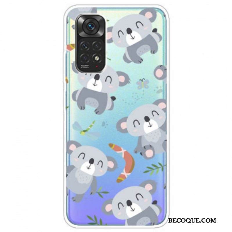 Kuori Xiaomi Redmi Note 11 Pro / 11 Pro 5G Pienet Harmaat Koalat