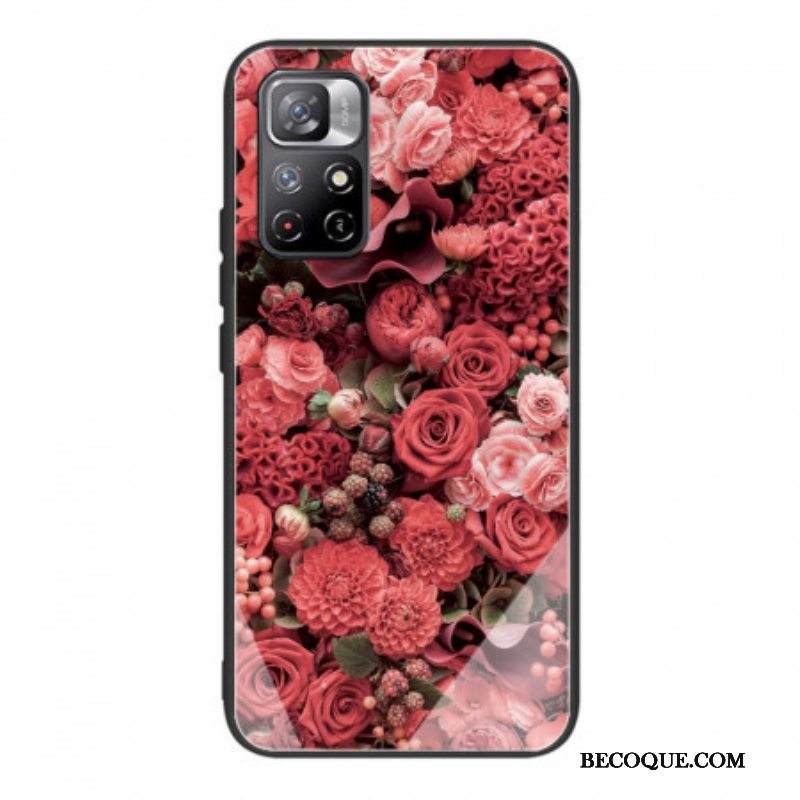 Kuori Xiaomi Redmi Note 11 Pro Plus 5G Rose Flowers Karkaistu Lasi